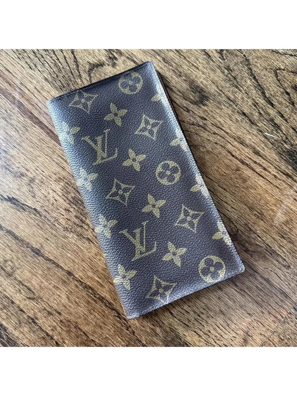 Authentic Vintage Louis Vuitton Monogram Portefeuille Long Vertical Wallet
